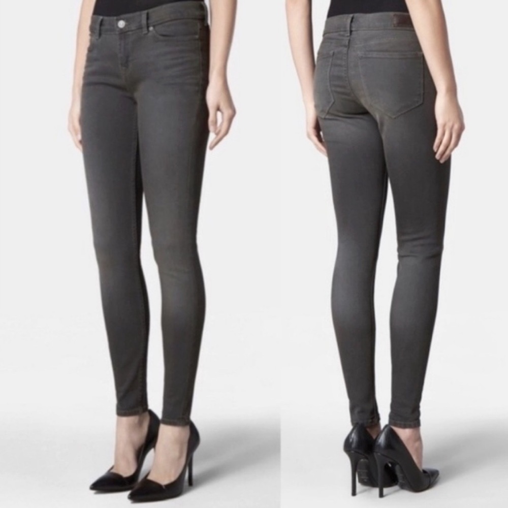 All Saints Women's Skinny Jeans in Charcoal Gray